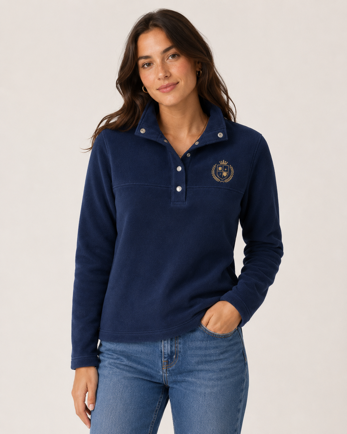 Polar Fleece Quarter Snap