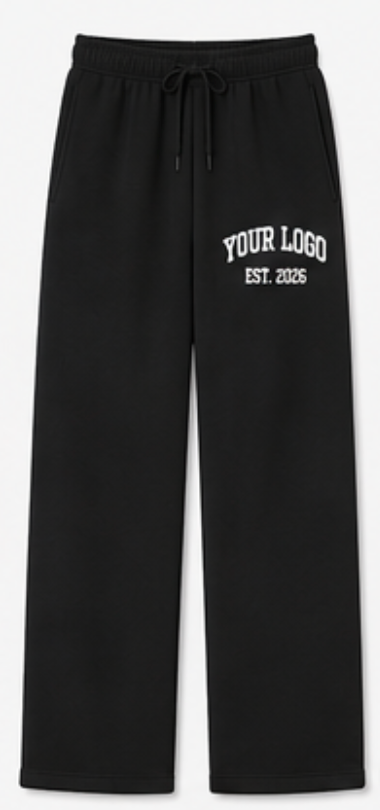 Open Bottom Sweatpants