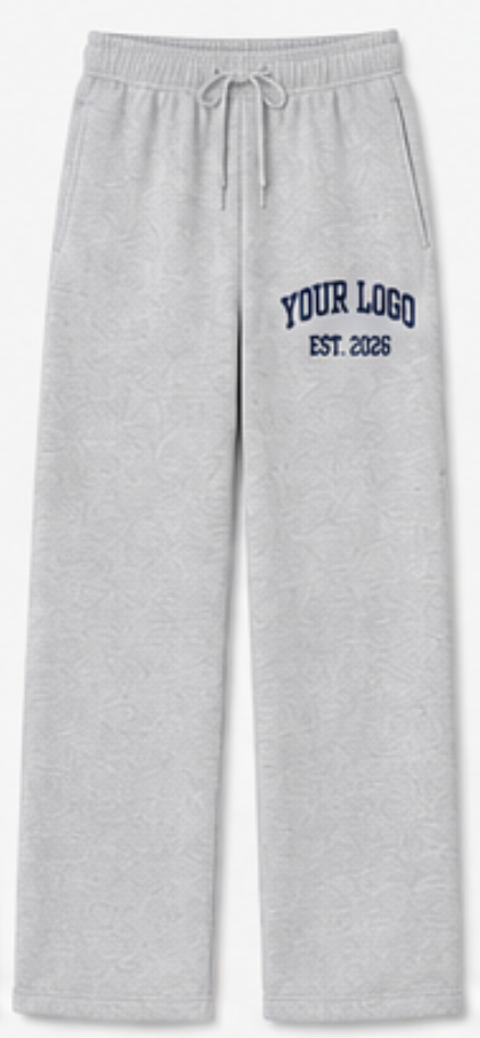 Open Bottom Sweatpants