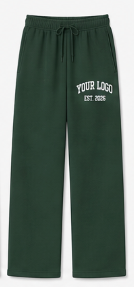 Open Bottom Sweatpants