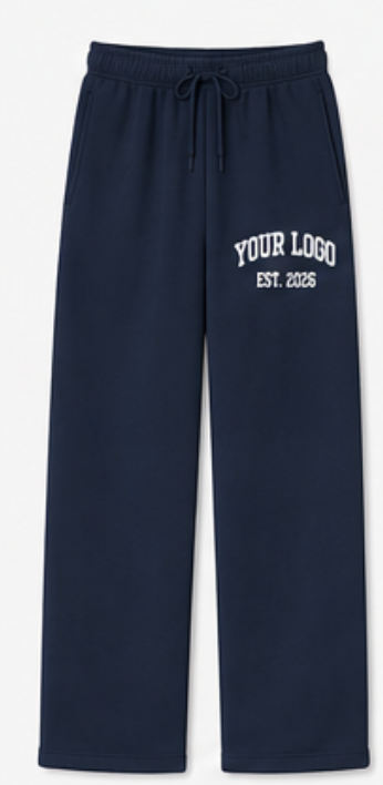 Open Bottom Sweatpants