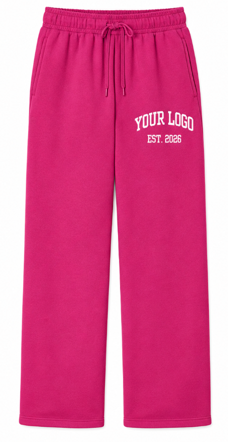 Open Bottom Sweatpants