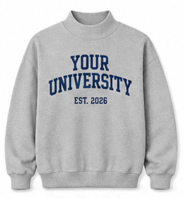 Mock Neck Sweatshirt