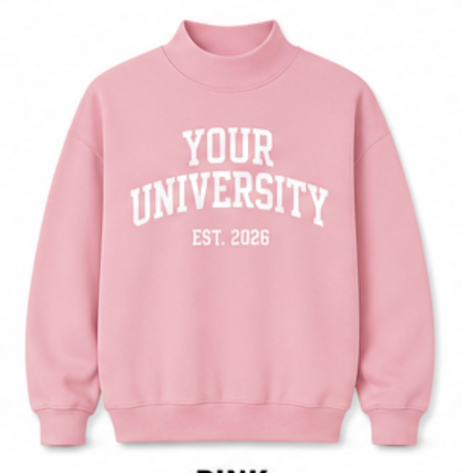 Mock Neck Sweatshirt