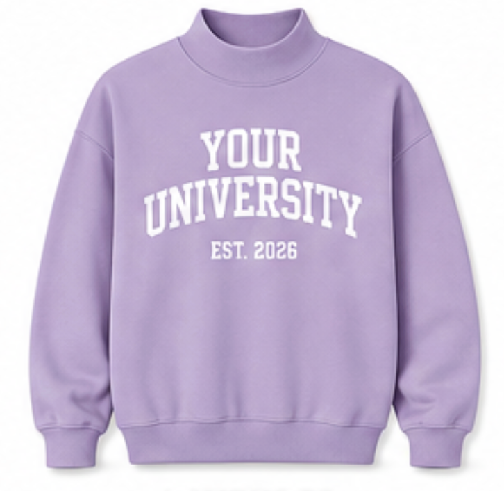 Mock Neck Sweatshirt