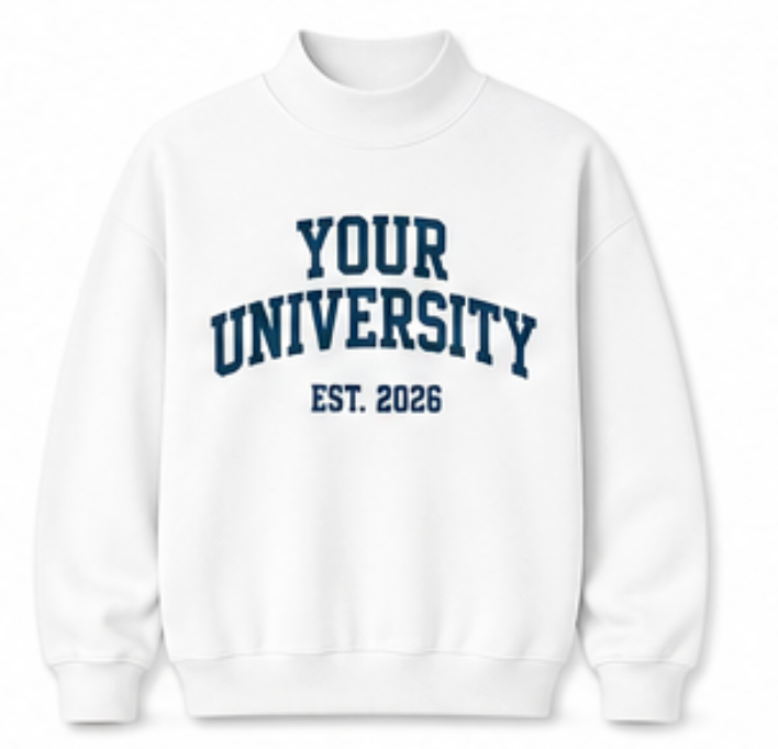 Mock Neck Sweatshirt