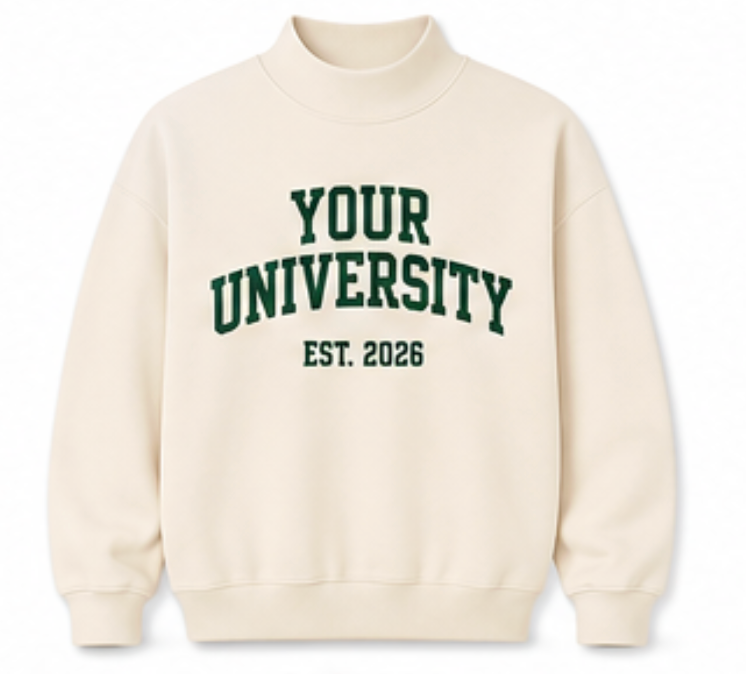 Mock Neck Sweatshirt